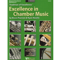 Excellence in Chamber Music, Book 3 - Bassoon, Trombone, or Baritone BC