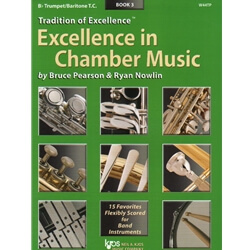 Excellence in Chamber Music, Book 3 - Trumpet or Baritone TC