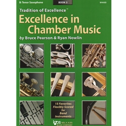 Excellence in Chamber Music, Book 3 - Tenor Sax