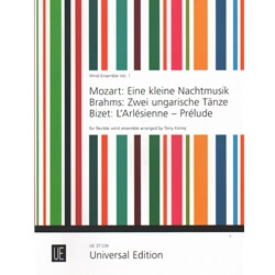 Wind Ensemble, Volume 1: Mozart, Brahms, and Bizet - Woodwind Quartet