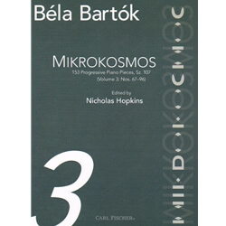 Mikrokosmos, Vol. 3 (Nos. 67-96) - Piano