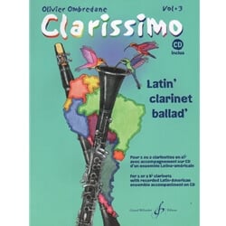Clarissimo, Vol. 3 (Bk/CD) - Clarinet Duet (or Solo)
