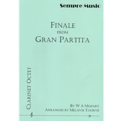 Finale from Gran Partita - Clarinet Octet