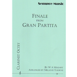 Finale from Gran Partita - Clarinet Octet