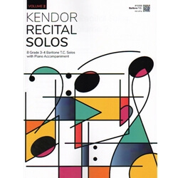 Kendor Recital Solos, Vol. 2 - Baritone TC and Piano