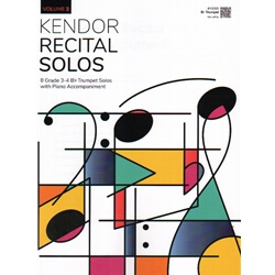 Kendor Recital Solos, Vol. 2 - Trumpet and Piano