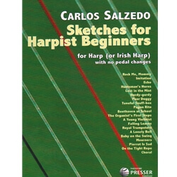 Sketches for Harpist Beginners - Harp