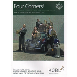 3 Pieces from "Peer Gynt" (from 4 Corners!) - Horn Quartet