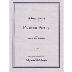 Flower Pieces - Flute and Harp (or Piano)