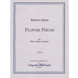 Flower Pieces - Flute and Harp (or Piano)