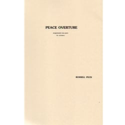 Peace Overture - Orchestra (Full Score)