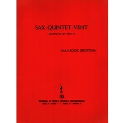 Sax-Wind Quintet (Score)