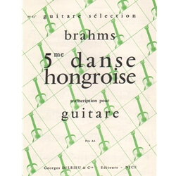 Fifth Dance Hongroise (Hungarian Dance No. 5) - Classical Guitar