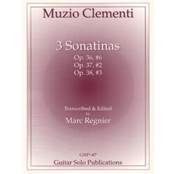 3 Sonatinas - Classical Guitar