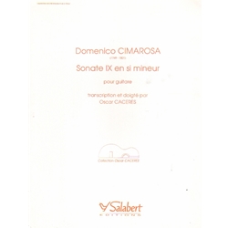 Sonata No. 9 in B Minor - Classical Guitar