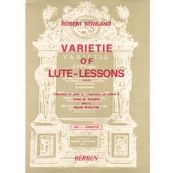 Varietie of Lute Lessons, Volume 1: Corantos - Classical Guitar