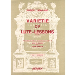 Varietie of Lute Lessons, Volume 1: Corantos - Classical Guitar