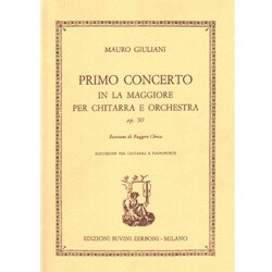 Primo Concerto in A Major, Op. 30 - Classical Guitar and Piano