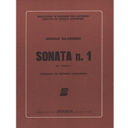Sonata No. 1 (Omaggio ad Antonio Fontanesi) - Classical Guitar