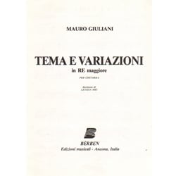 Tema e Variazioni in D Major - Classical Guitar