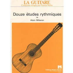 Douze Etudes Rythmiques - Classical Guitar
