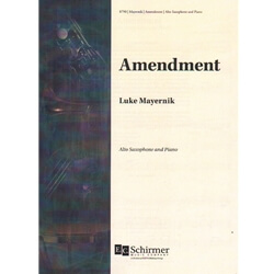 Amendment - Alto Sax and Piano