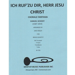 Ich Ruf'zu Dir, Herr Jesu Christ - Brass Quartet