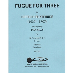 Fugue for 3 - Brass Trio