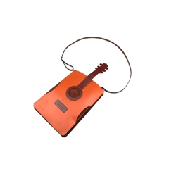 Guitar Leather and Suede Bag