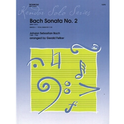 Sonata No. 2, BWV 1031 - Trombone and Piano