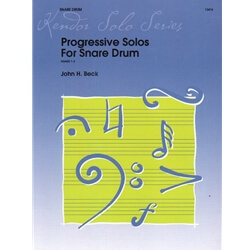 Progressive Solos - Snare Drum Unaccompanied