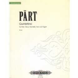 Quintettino - Woodwind Quintet (Score)