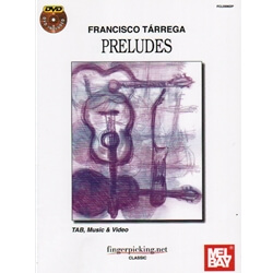 Preludes (Bk/DVD) - Classical Guitar