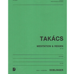Meditation and Reigen, Op. 64 - Classical Guitar