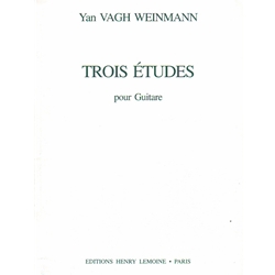 Trois Etudes - Classical Guitar