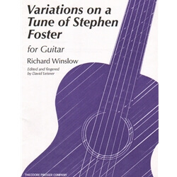 Variations on a Tune of Stephen Foster - Classical Guitar