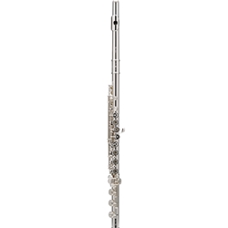 Powell Signature Handmade Solid Sterling Silver Flute W/ C# trill and Signature II Headjoint, Offset