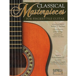 Classical Masterpieces for Fingerstyle Guitar (Bk/CD)