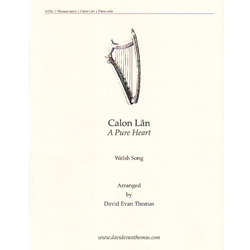 Calon Lan (A Pure Heart) - Piano