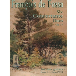 6 Concertante Duos, Op. 17 - Classical Guitar Duet