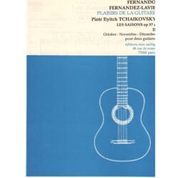 Les Saisons, Op. 37a, Volume 2 - Classical Guitar Duet