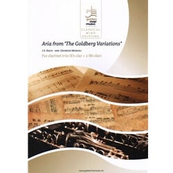Aria from 'Goldberg Variations' - Clarinet Trio