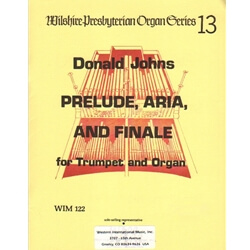 Prelude, Aria and Finale - Trumpet and Organ