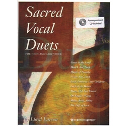 Sacred Vocal Duets for High and Low Voice - Book with CD