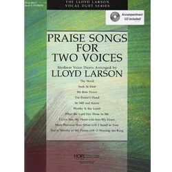 Praise Songs for Two Voices (Bk/CD) - Vocal Duet