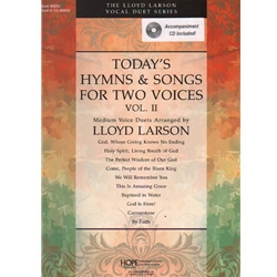 Today's Hymns and Songs for Two Voices, Volume 2 - Book with CD