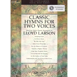 Classic Hymns for Two Voices - Book with CD