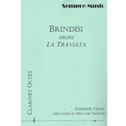 Brindisi from La Traviata - Clarinet Octet