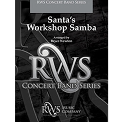 Santa’s Workshop Samba - Concert Band