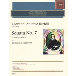 Sonata No. 7 - Bassoon and Piano